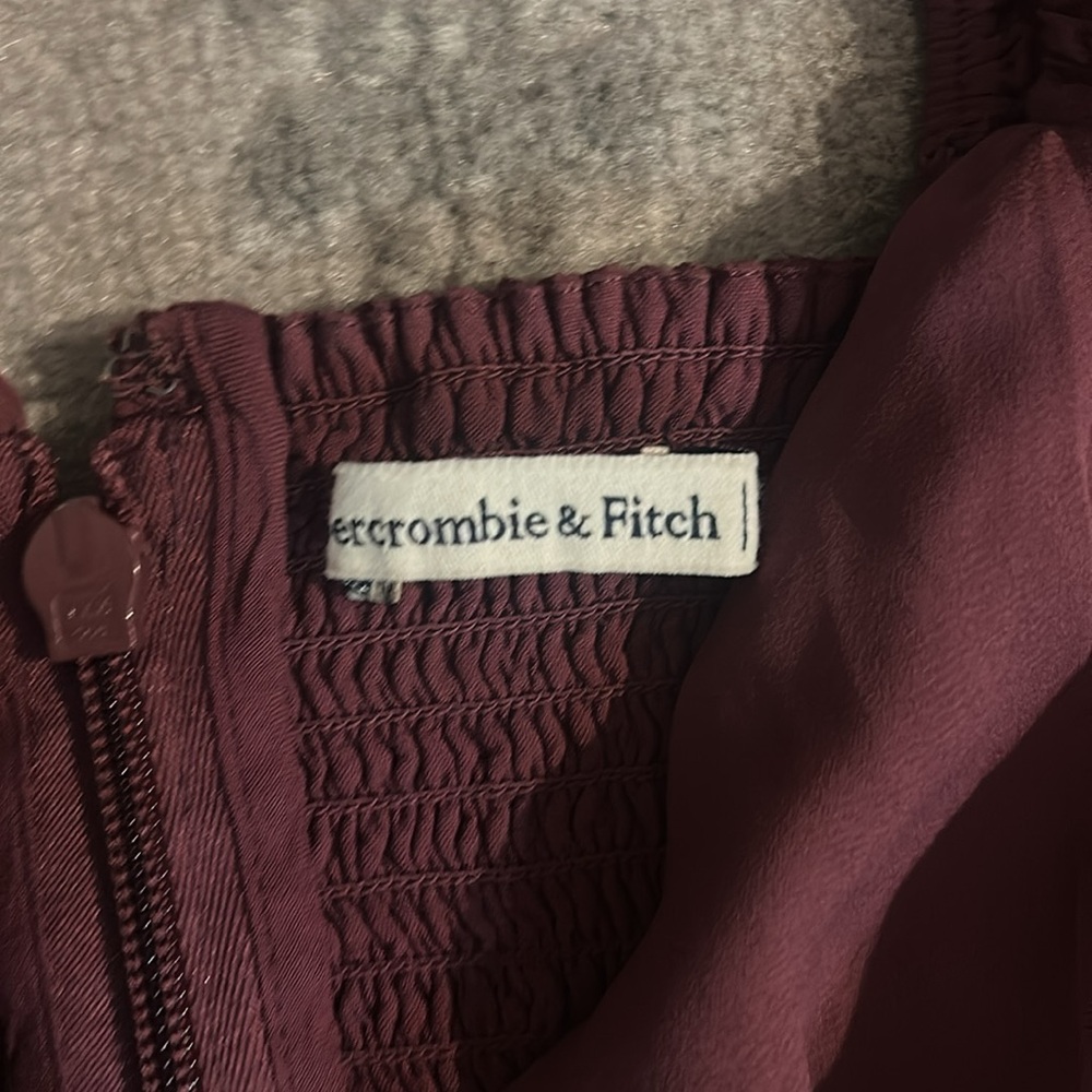 Abercrombie & Fitch Purple Long Sleeve Dress - Picture 5 of 7